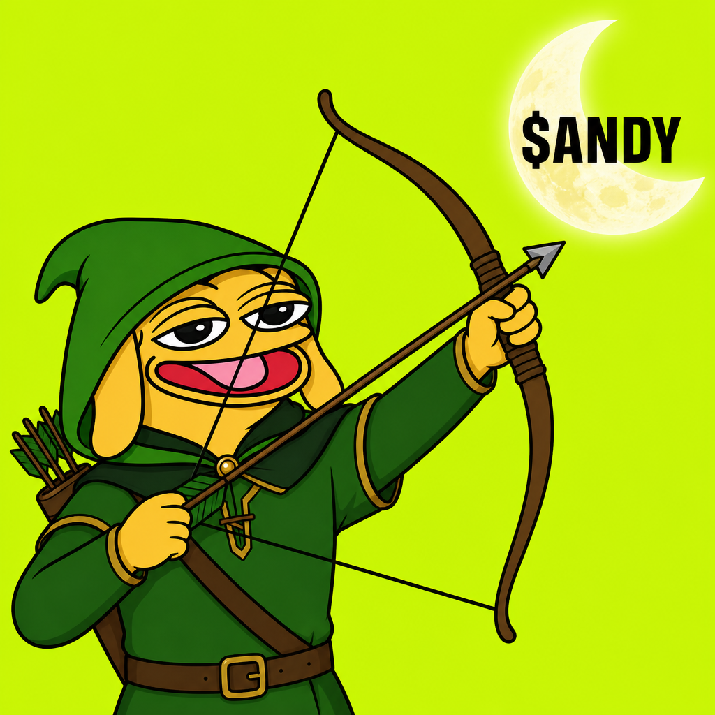 Andy aiming $ANDY at the moon